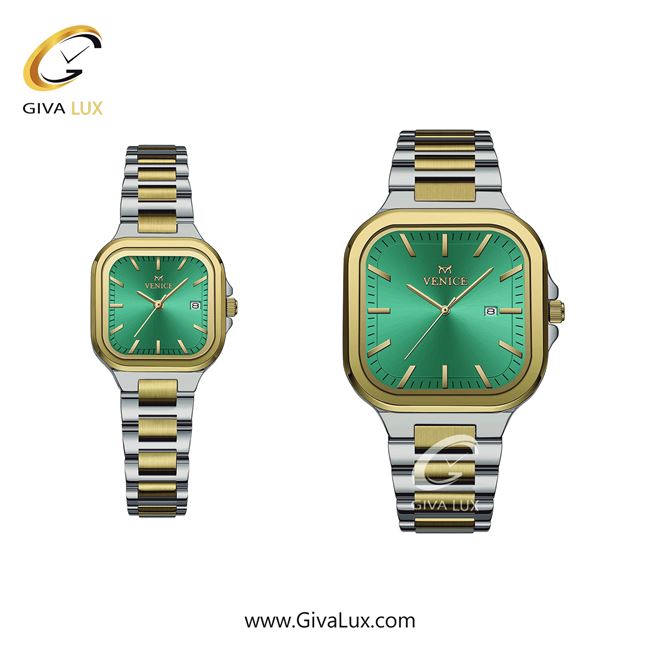 ساعت مچی اورجینال ست ونیز نقره ای-طلایی | طلایی-نقره ای| سبز| کد رفرنس V801475713