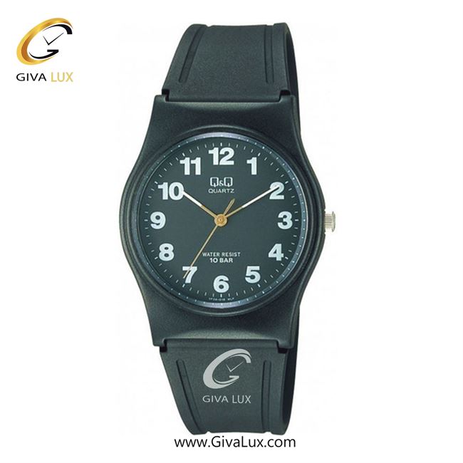 ساعت مچی اورجینال مردانه کیو اند کیو Q&Q مشکی | مشکی| مشکی| کد رفرنس VP34J010Y