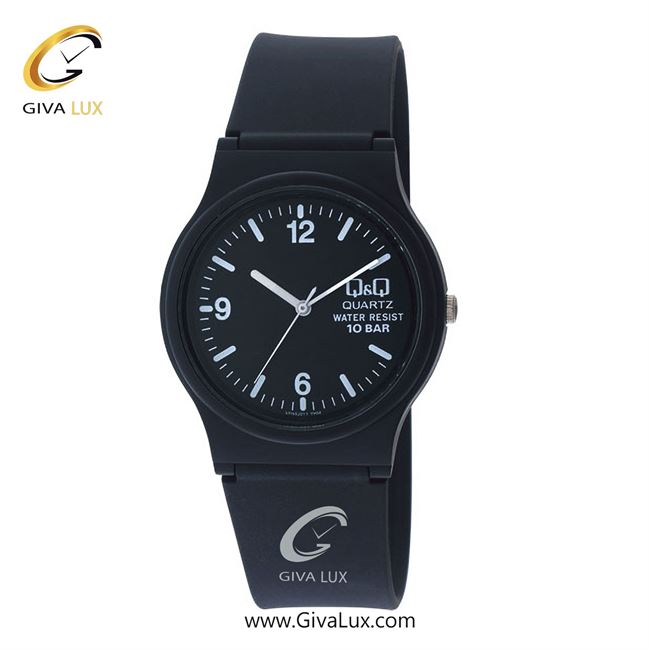 ساعت مچی اورجینال مردانه کیو اند کیو Q&Q مشکی | مشکی| مشکی| کد رفرنس VP46J011Y