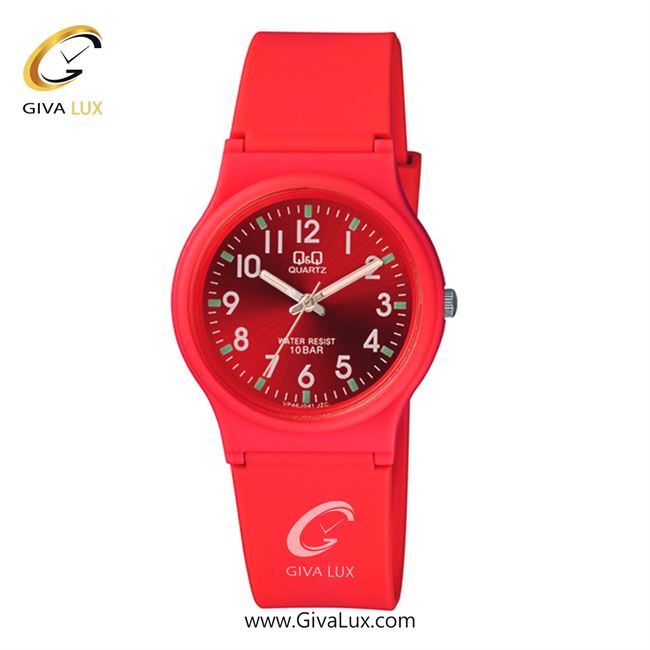 ساعت مچی اورجینال مردانه کیو اند کیو Q&Q قرمز | قرمز| قرمز| کد رفرنس VP46J041Y