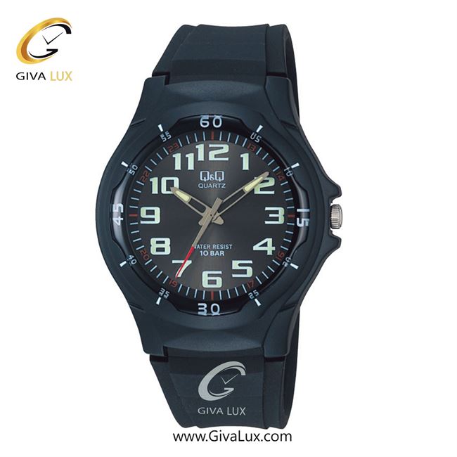 ساعت مچی اورجینال مردانه کیو اند کیو Q&Q مشکی | مشکی| مشکی| کد رفرنس VP58J002Y