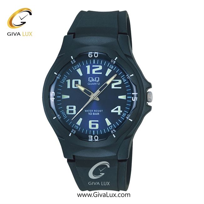 ساعت مچی اورجینال مردانه کیو اند کیو Q&Q مشکی | مشکی| سرمه ای| کد رفرنس VP58J003Y