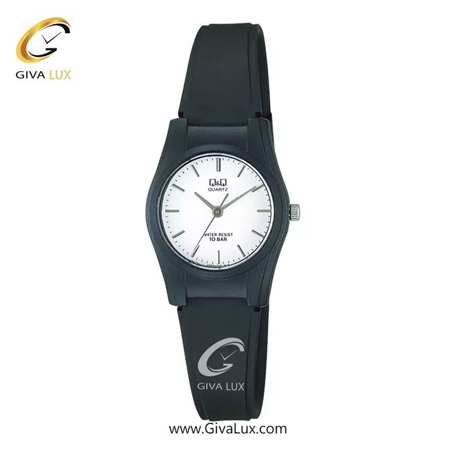 ساعت مچی اورجینال زنانه کیو اند کیو Q&Q مشکی | مشکی| سفید| کد رفرنس VQ03J003Y