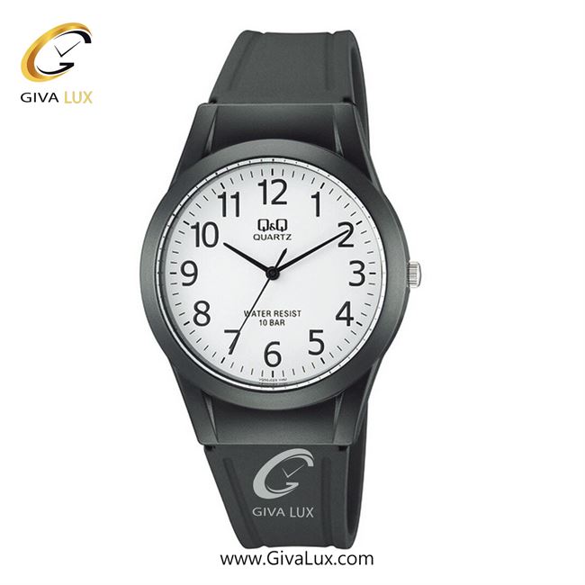 ساعت مچی اورجینال مردانه کیو اند کیو Q&Q مشکی | مشکی| سفید| کد رفرنس VQ50J023Y