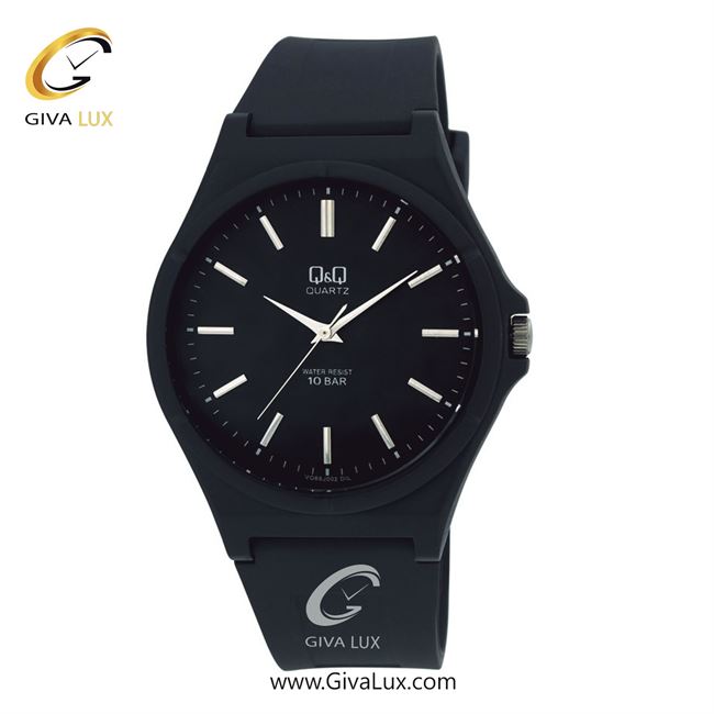 ساعت مچی اورجینال مردانه کیو اند کیو Q&Q مشکی | مشکی| مشکی| کد رفرنس VQ66J002Y