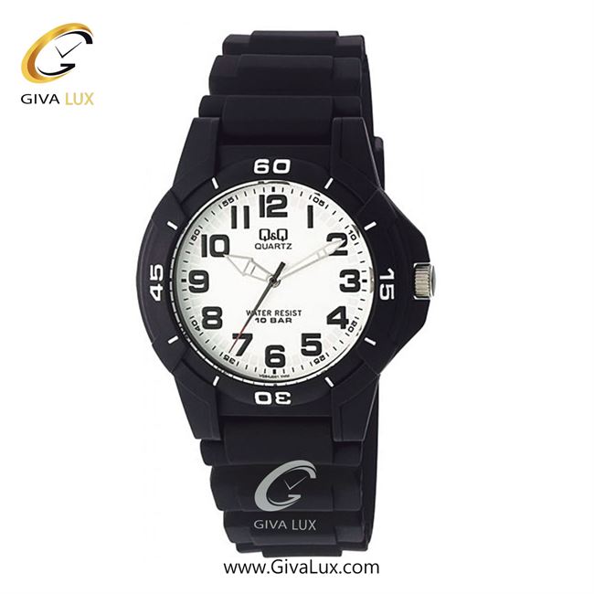 ساعت مچی اورجینال مردانه کیو اند کیو Q&Q مشکی | مشکی| سفید| کد رفرنس VQ84J001Y