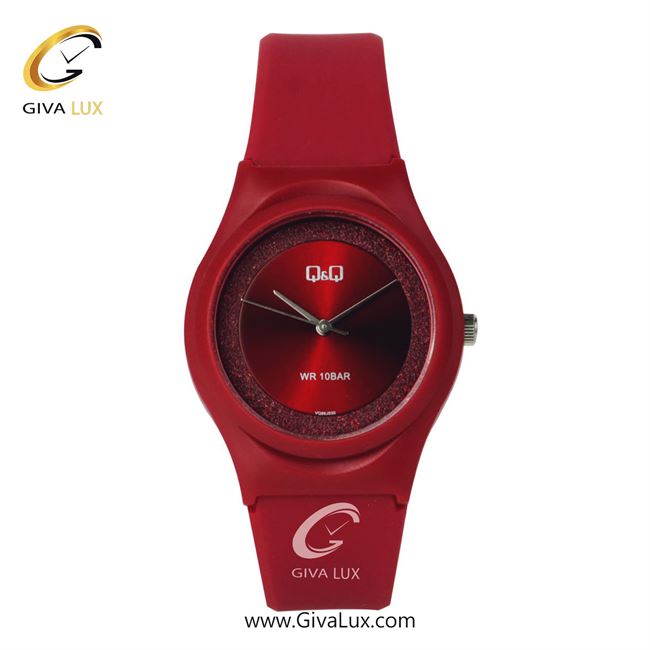 ساعت مچی اورجینال زنانه کیو اند کیو Q&Q قرمز | قرمز| زرشکی| کد رفرنس VQ86J030Y