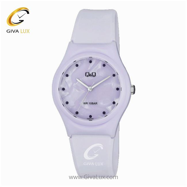 ساعت مچی اورجینال اسپرت کیو اند کیو Q&Q بنفش | بنفش| بنفش| کد رفرنس VQ86J043Y