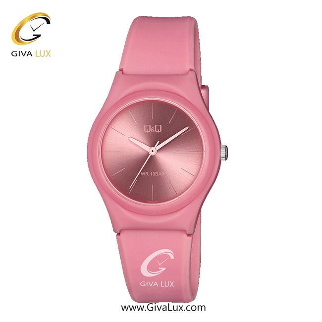 ساعت مچی اورجینال زنانه کیو اند کیو Q&Q صورتی | صورتی| صورتی| کد رفرنس VQ86J054Y