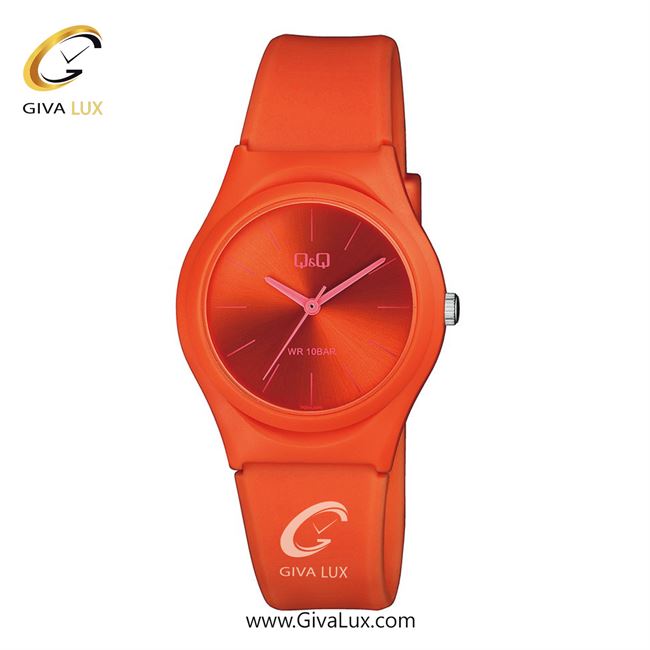 ساعت مچی اورجینال زنانه کیو اند کیو Q&Q نارنجی | نارنجی| نارنجی| کد رفرنس VQ86J060Y