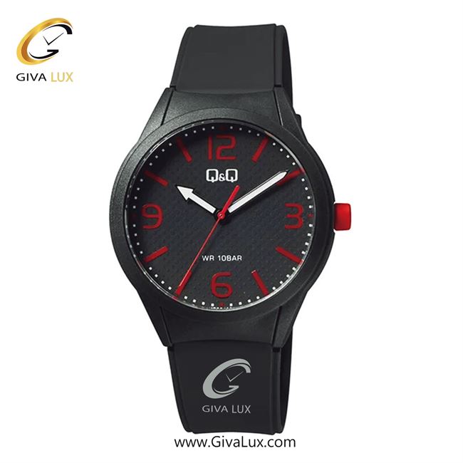 ساعت مچی اورجینال مردانه کیو اند کیو Q&Q مشکی | مشکی| مشکی| کد رفرنس VR28J027Y