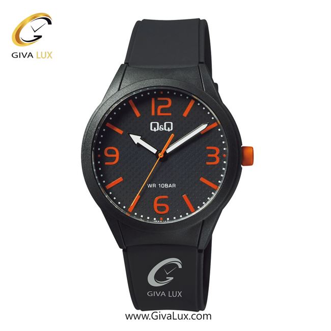 ساعت مچی اورجینال مردانه کیو اند کیو Q&Q مشکی | مشکی| مشکی| کد رفرنس VR28J028Y