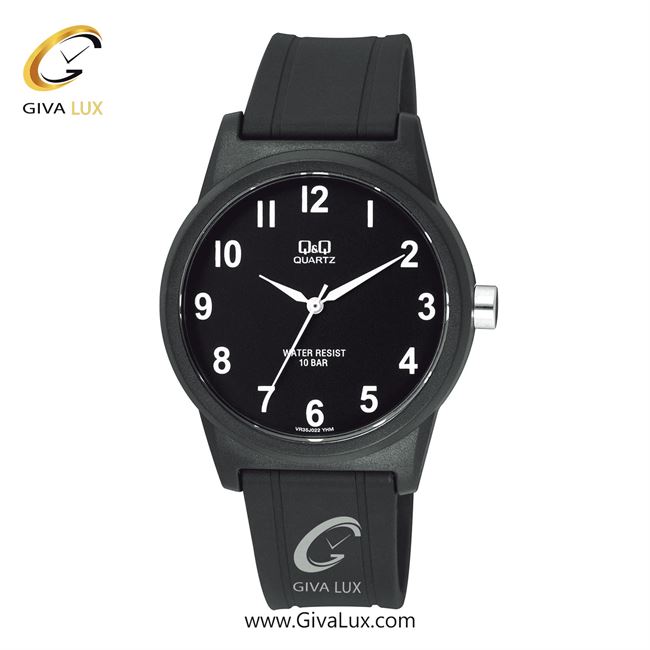 ساعت مچی اورجینال زنانه کیو اند کیو Q&Q مشکی | مشکی| مشکی| کد رفرنس VR35J022Y