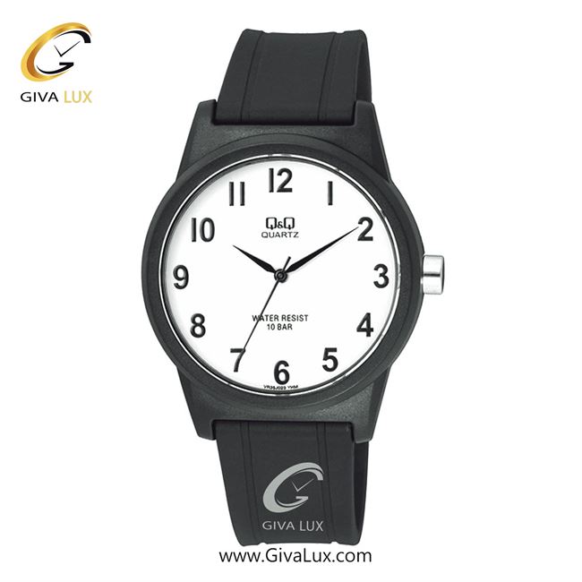 ساعت مچی اورجینال زنانه کیو اند کیو Q&Q مشکی | مشکی| سفید| کد رفرنس VR35J023Y