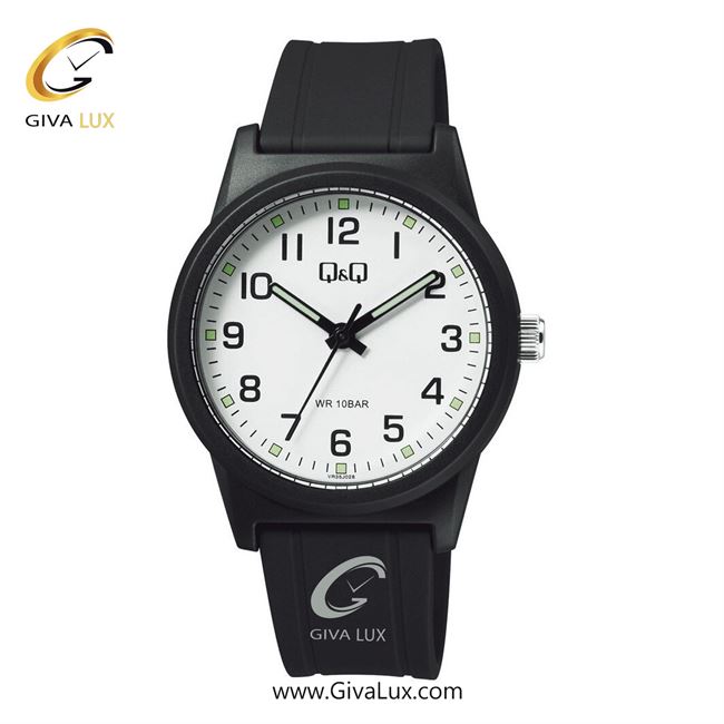 ساعت مچی اورجینال مردانه کیو اند کیو Q&Q مشکی | مشکی| سفید| کد رفرنس VR35J028Y