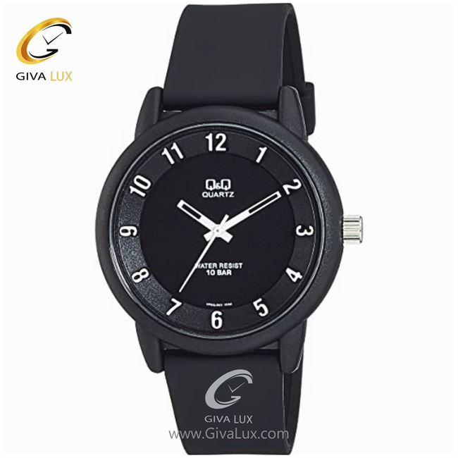 ساعت مچی اورجینال اسپرت کیو اند کیو Q&Q مشکی | مشکی| مشکی| کد رفرنس VR52J001Y
