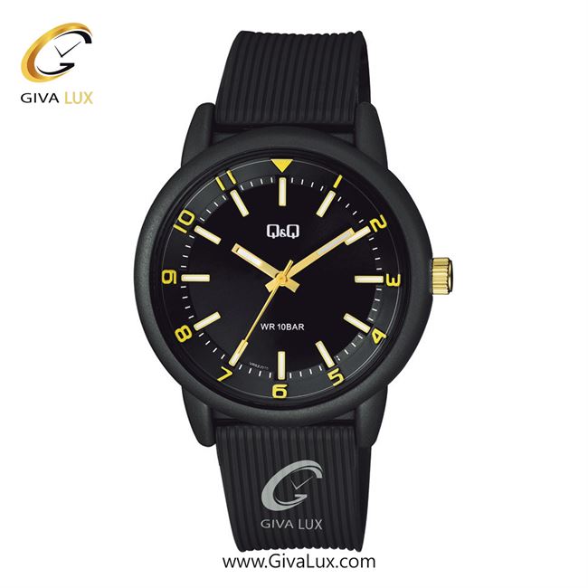 ساعت مچی اورجینال مردانه کیو اند کیو Q&Q مشکی | مشکی| مشکی| کد رفرنس VR52J015Y
