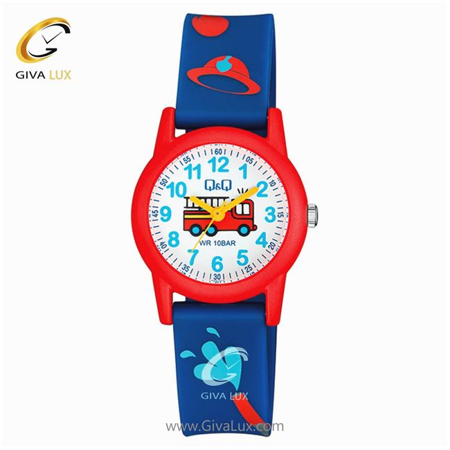 ساعت مچی اورجینال بچه گانه کیو اند کیو Q&Q قرمز | آبی کاربنی| سفید| کد رفرنس VR99J019Y