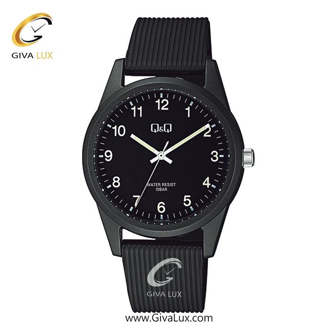 ساعت مچی اورجینال مردانه کیو اند کیو Q&Q مشکی | مشکی| مشکی| کد رفرنس VS12J002Y