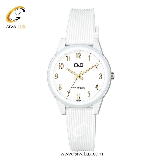 ساعت مچی اورجینال زنانه کیو اند کیو Q&Q سفید | سفید| سفید| کد رفرنس VS13J008Y