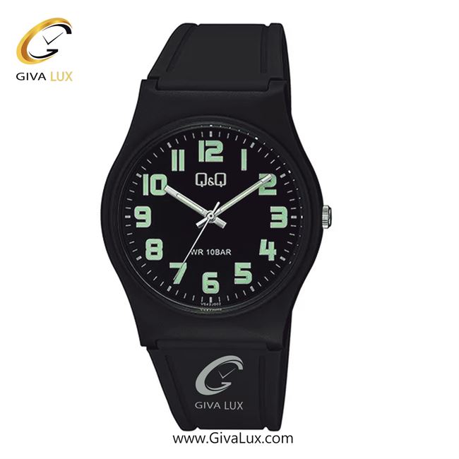 ساعت مچی اورجینال مردانه کیو اند کیو Q&Q مشکی | مشکی| مشکی| کد رفرنس VS42J002Y