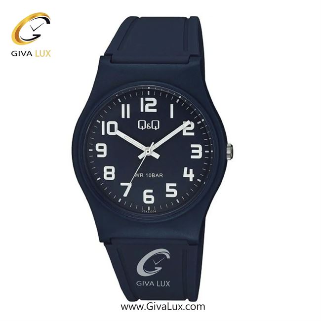 ساعت مچی اورجینال مردانه کیو اند کیو Q&Q سرمه ای | سرمه ای| سرمه ای| کد رفرنس VS42J004Y