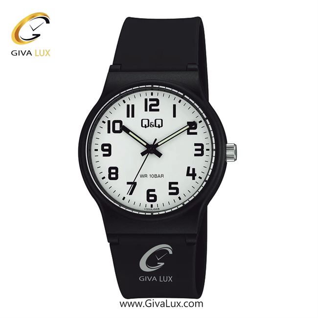 ساعت مچی اورجینال مردانه کیو اند کیو Q&Q مشکی | مشکی| سفید| کد رفرنس VS50J009Y