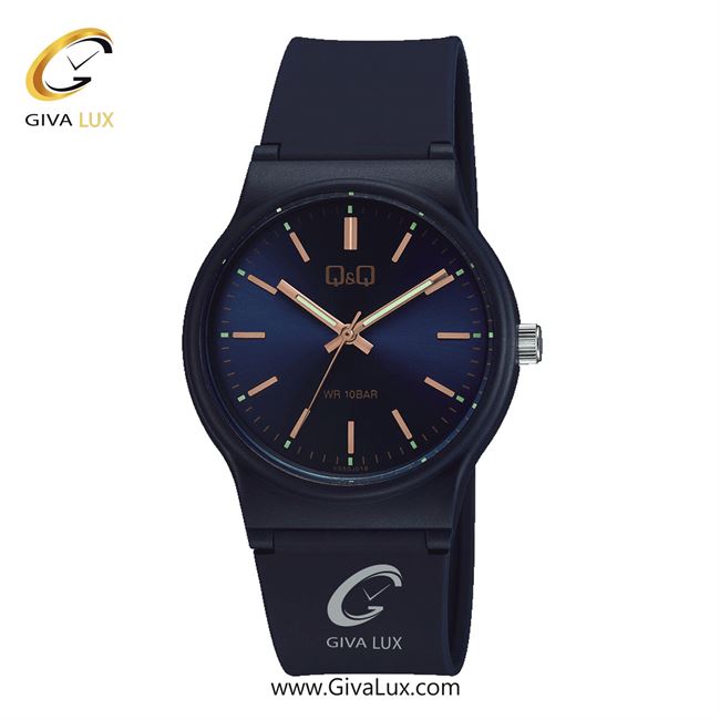 ساعت مچی اورجینال مردانه کیو اند کیو Q&Q سرمه ای | سرمه ای| سرمه ای| کد رفرنس VS50J018Y