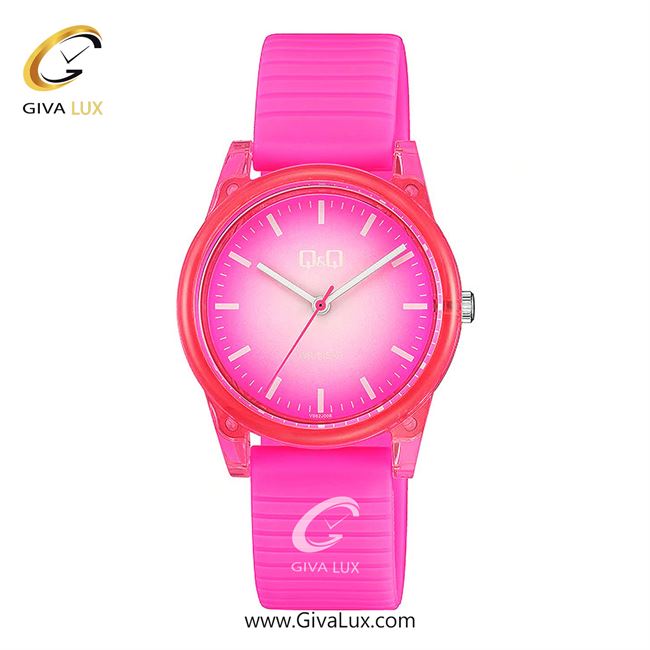 ساعت مچی اورجینال زنانه کیو اند کیو Q&Q صورتی | صورتی| صورتی| کد رفرنس VS62J008Y