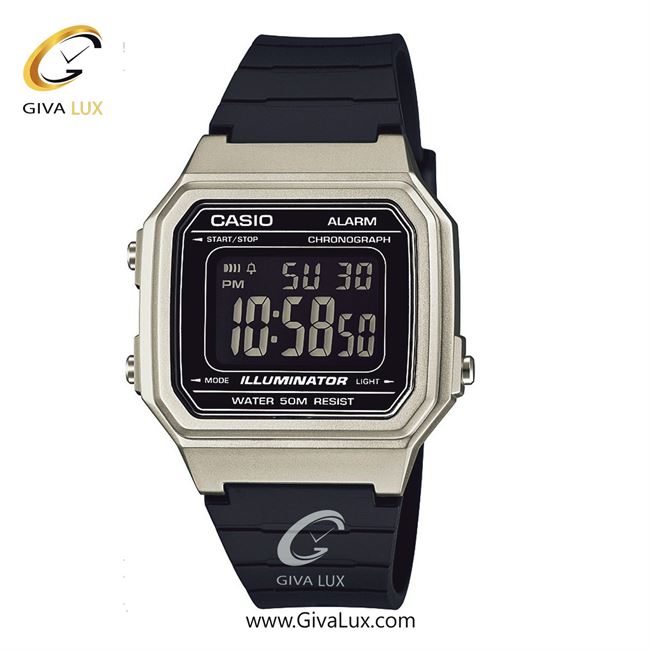 ساعت مچی اورجینال یونیسکس-اسپرت کاسیو Casio نقره ای | مشکی| مشکی| کد رفرنس W-217HM-7BVDF