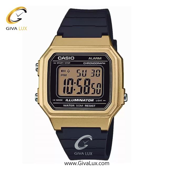 ساعت مچی اورجینال یونیسکس-اسپرت کاسیو Casio طلایی | مشکی| مشکی| کد رفرنس W-217HM-9AVDF