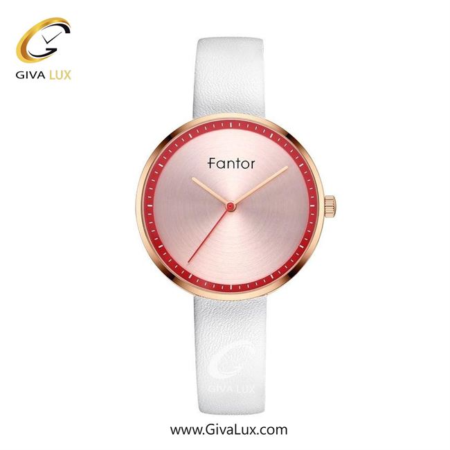 ساعت مچی اورجینال زنانه فانتور رزگلد | سفید| صورتی| کد رفرنس WF1026-rgp
