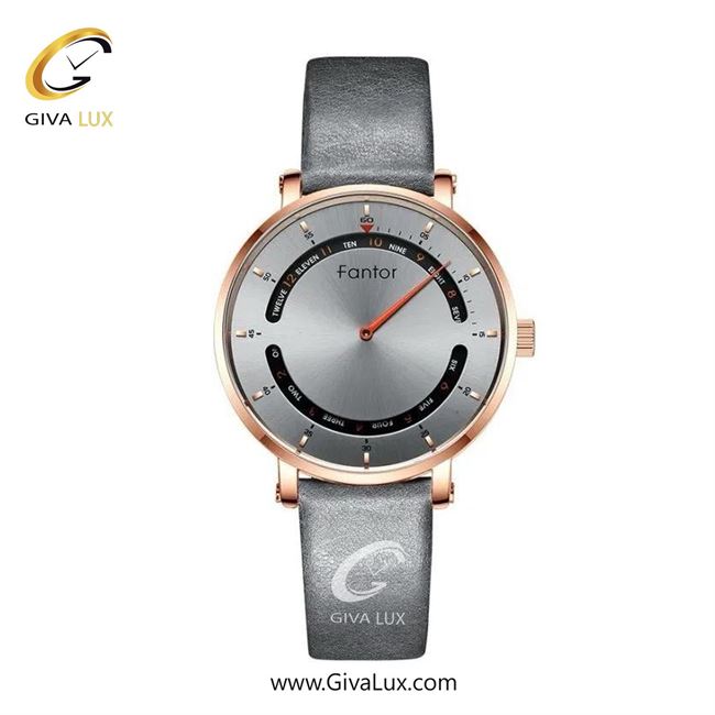 ساعت مچی اورجینال زنانه فانتور رزگلد | طوسی| طوسی| کد رفرنس WF1030-rg