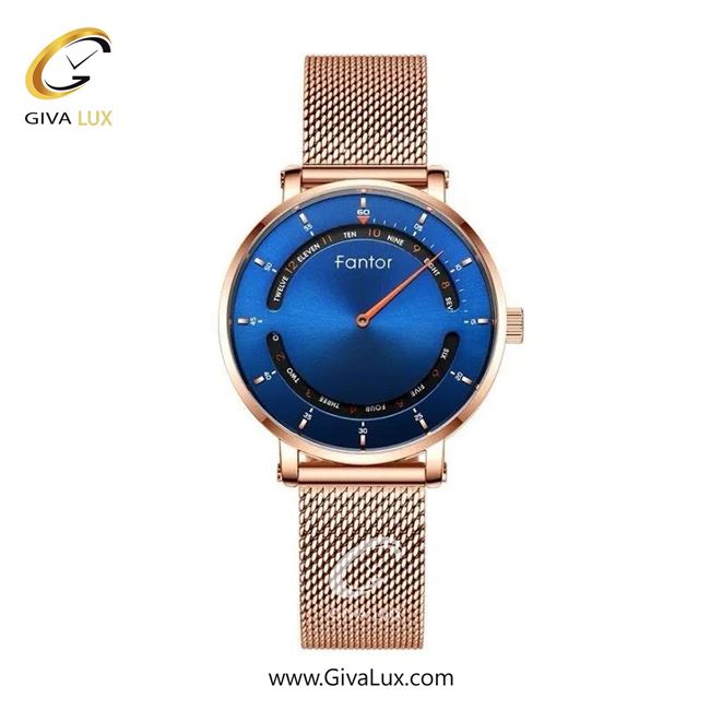 ساعت مچی اورجینال زنانه فانتور رزگلد | رزگلد| سرمه ای| کد رفرنس WF1030-rgbl