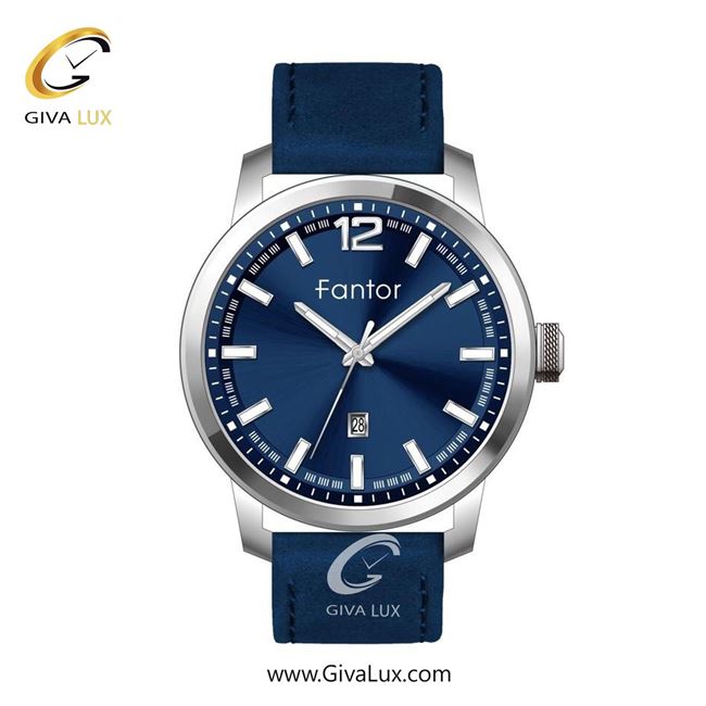 ساعت مچی اورجینال مردانه فانتور نقره ای | سرمه ای| سرمه ای| کد رفرنس WF1032-st
