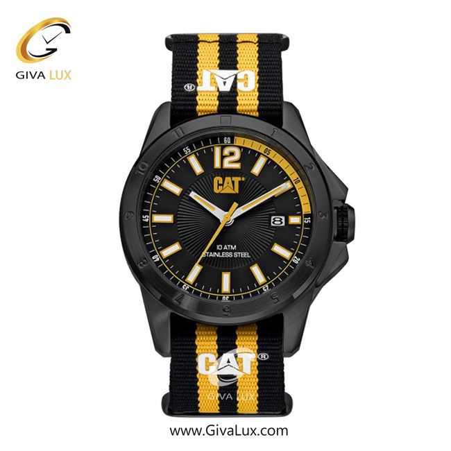 ساعت مچی اورجینال مردانه کاترپیلار | CATERPILLAR | کترپیلار | CAT  مشکی | زرد-مشکی| مشکی| کد رفرنس YW.161.64.137