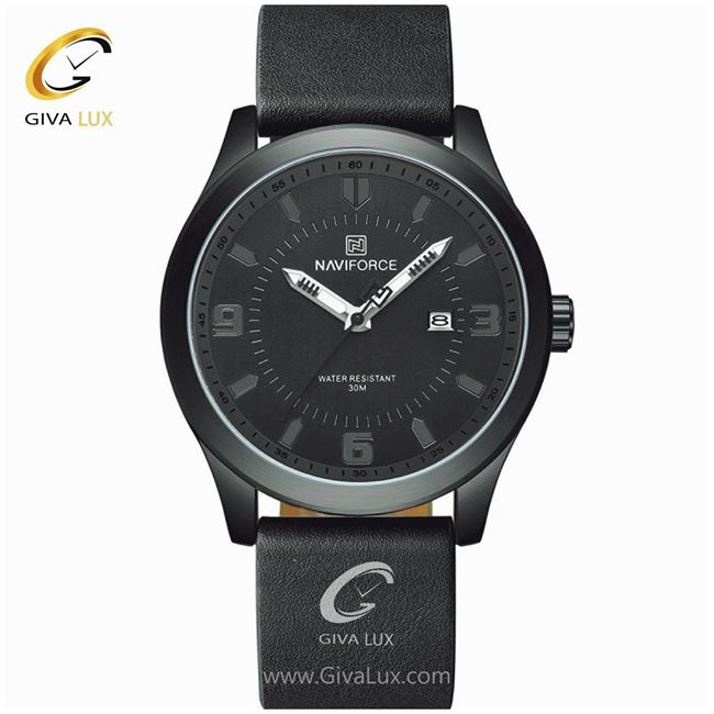 ساعت مچی اورجینال مردانه ناوی فورس|Naviforce|نوی فورس|نیوی فورس مشکی | طوسی-طوسی-طوسی| طوسی| کد رفرنس NF8024