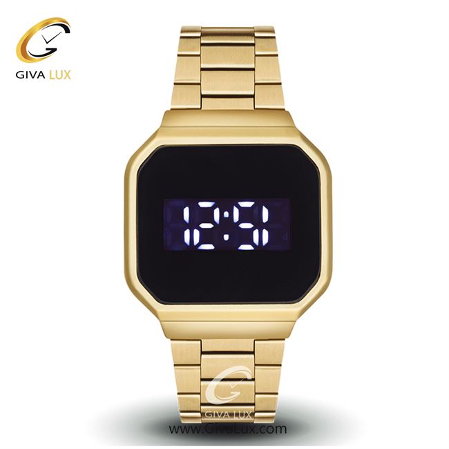 ساعت مچی اورجینال مردانه کرست طلایی | طلایی| مشکی| کد رفرنس Crest6077