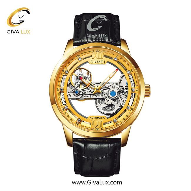 ساعت مچی اورجینال-اورجینال مردانه اسکمی (Skmei) طلایی | مشکی| طلایی| کد رفرنس M031SLSL