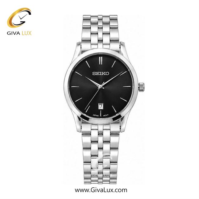 ساعت مچی  مردانه سیکو SEIKO  نقره ای | نقره ای| مشکی|