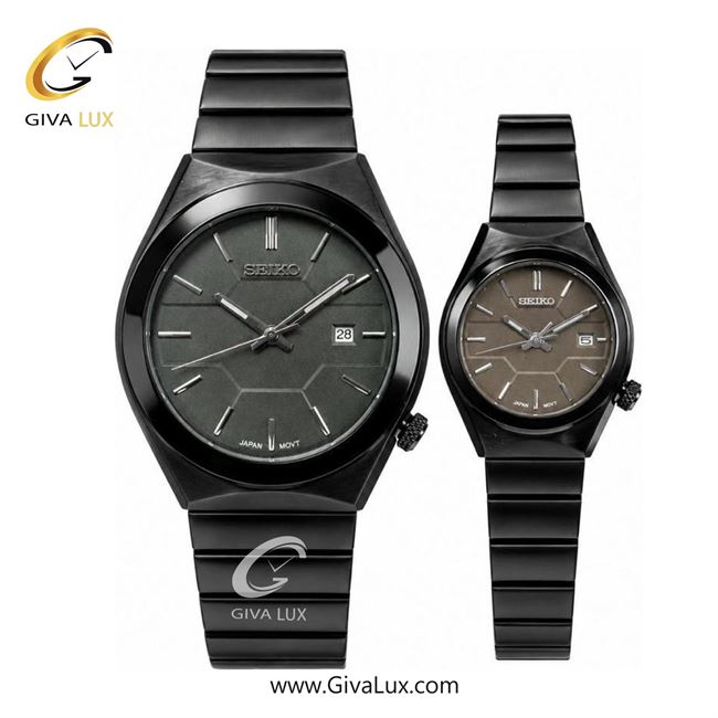 ساعت مچی  ست سیکو SEIKO  مشکی | مشکی| دودی|تیتانیوم|