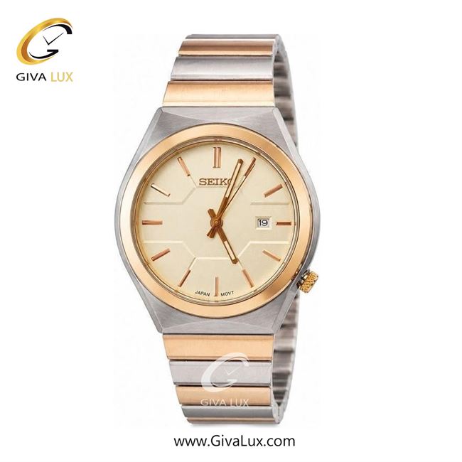 ساعت مچی  مردانه سیکو SEIKO  نقره ای-رزگلد | نقره ای-رزگلد| کرم|
