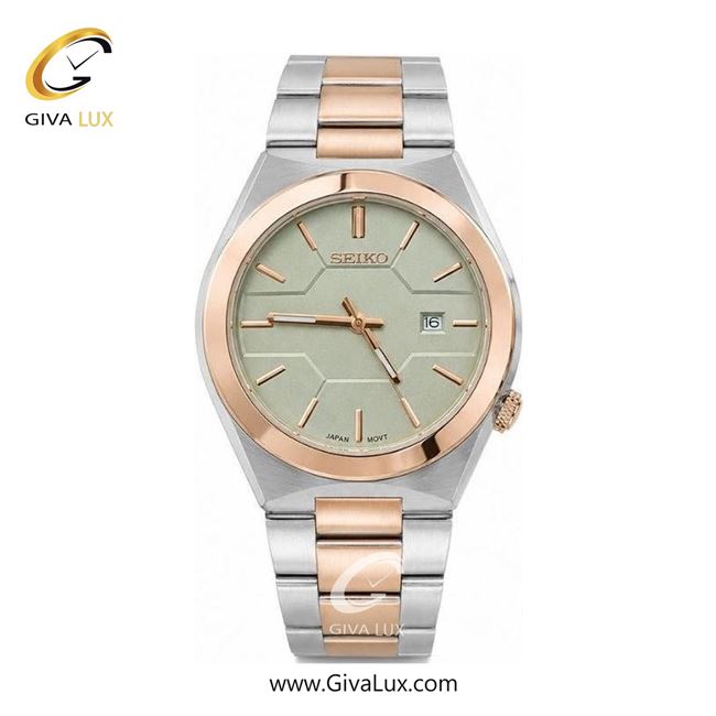 ساعت مچی  مردانه سیکو SEIKO  رزگلد-نقره ای | رزگلد-نقره ای| طوسی|