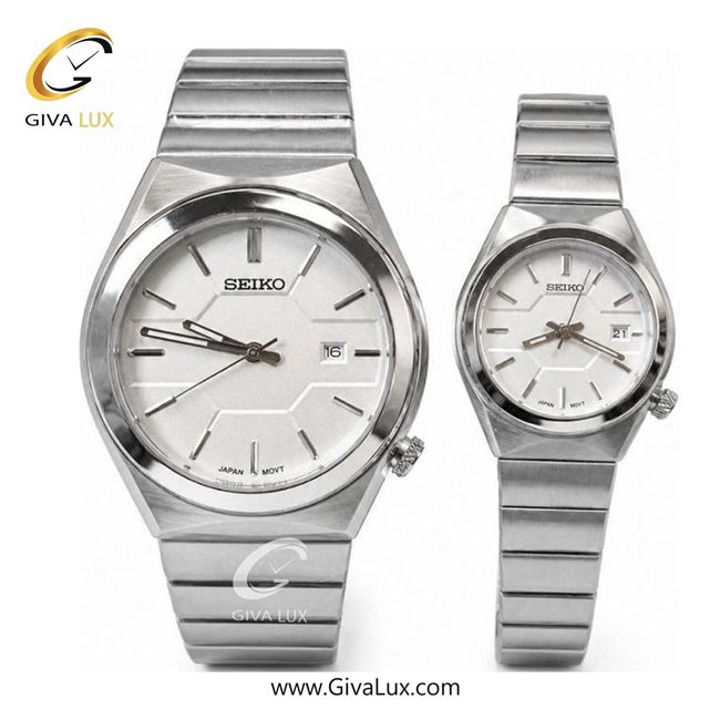 ساعت مچی  ست سیکو SEIKO  نقره ای | نقره ای| سفید|