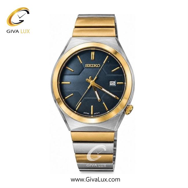ساعت مچی  مردانه سیکو SEIKO  نقره ای-طلایی | نقره ای-طلایی| سرمه ای|