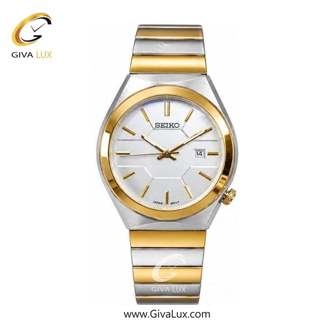 ساعت مچی  مردانه سیکو SEIKO  طلایی-نقره ای | طلایی-نقره ای| سفید|