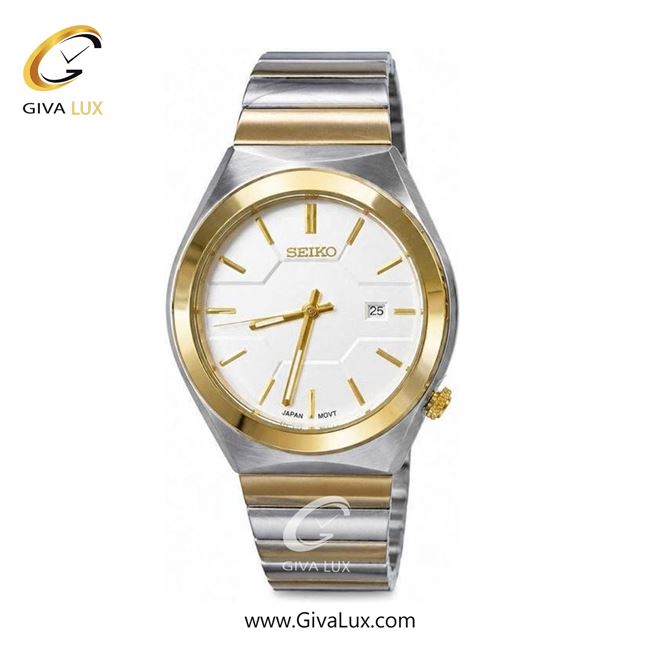 ساعت مچی  مردانه سیکو SEIKO  طلایی-نقره ای | نقره ای-طلایی| سفید|