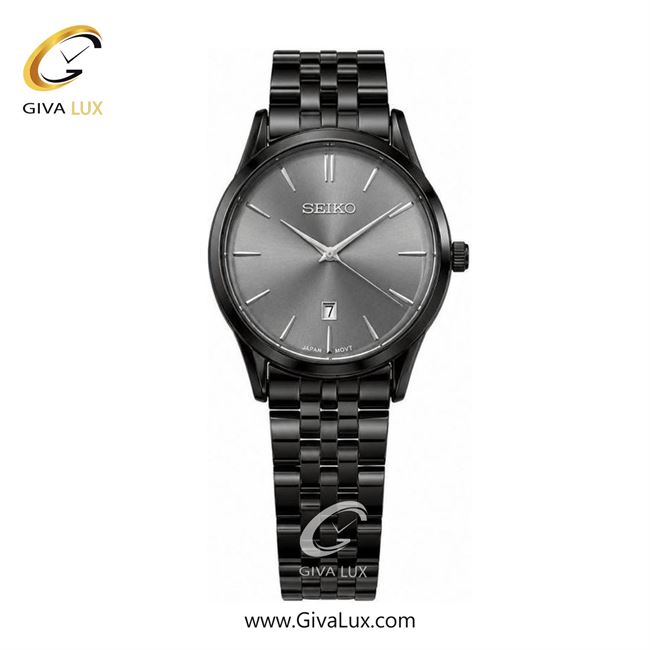 ساعت مچی  مردانه سیکو SEIKO  مشکی | مشکی| طوسی|