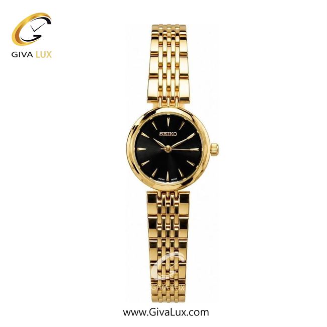 ساعت مچی  زنانه سیکو SEIKO  طلایی | طلایی| مشکی|