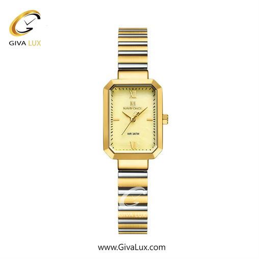 ساعت مچی اورجینال زنانه ناوی فورس|Naviforce|نوی فورس|نیوی فورس طلایی | نقره ای-طلایی| طلایی| کد رفرنس NF5050 G/G/G